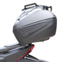 GP Kompozit Honda ADV 350 Motosiklet Çanta Koruma Pedi Siyah