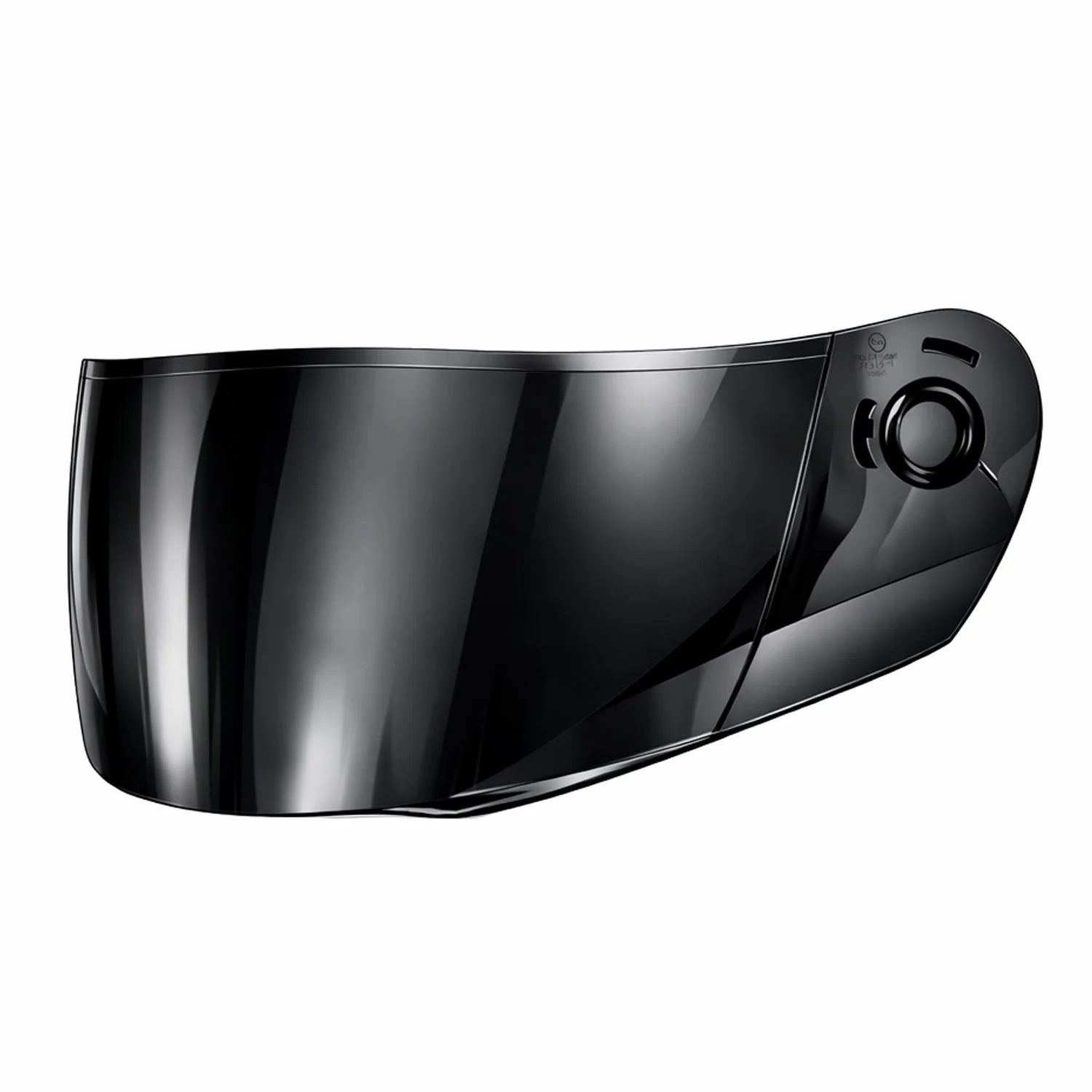 GP NERO MKS003 Uyumlu Motosiklet Kask Vizör Siyah