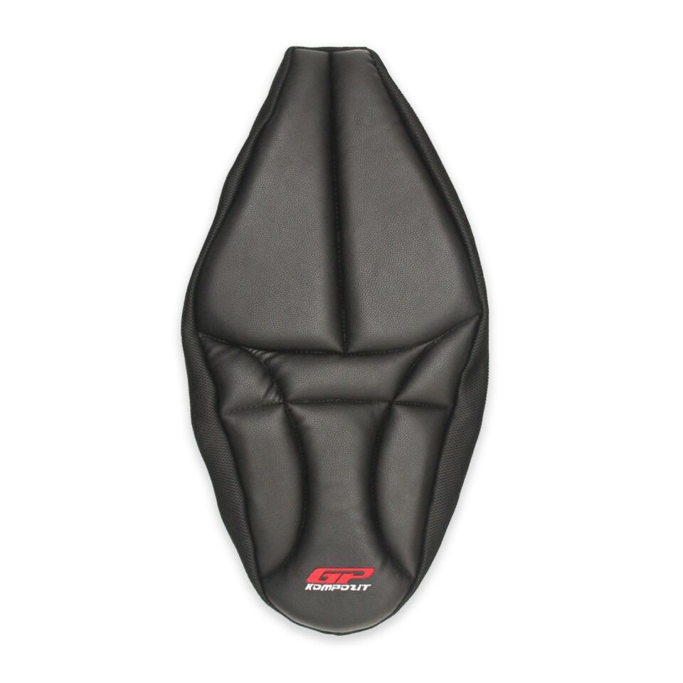 GP Kompozit Honda PCX 125 / 150 2014-2024 Uyumlu Fileli Motosiklet Konfor Sele Kılıfı Siyah