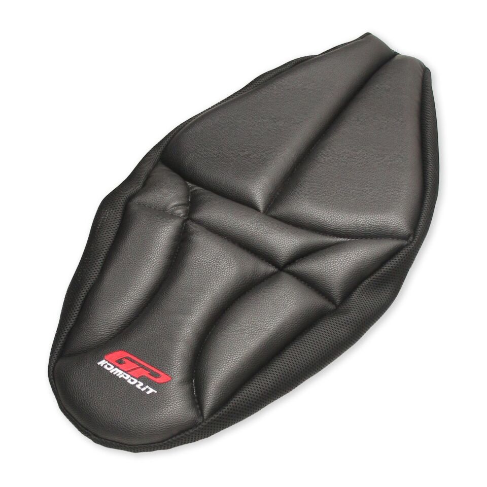 GP Kompozit Honda PCX 125 / 150 2014-2024 Uyumlu Fileli Motosiklet Konfor Sele Kılıfı Siyah
