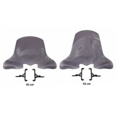 GP Kompozit Honda SH 125 2024-2025 Uyumlu Ön Cam Füme