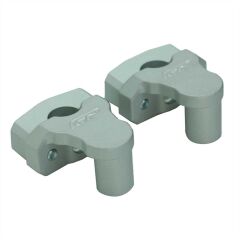 GP Kompozit Bajaj Dominar 250 / 400 2017-2024 Uyumlu Gidon Yükseltme 22mm Gri 3.5 cm