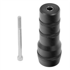 GP Kompozit Honda X-ADV 2017-2025 Uyumlu Egzoz Koruma Takozu Siyah