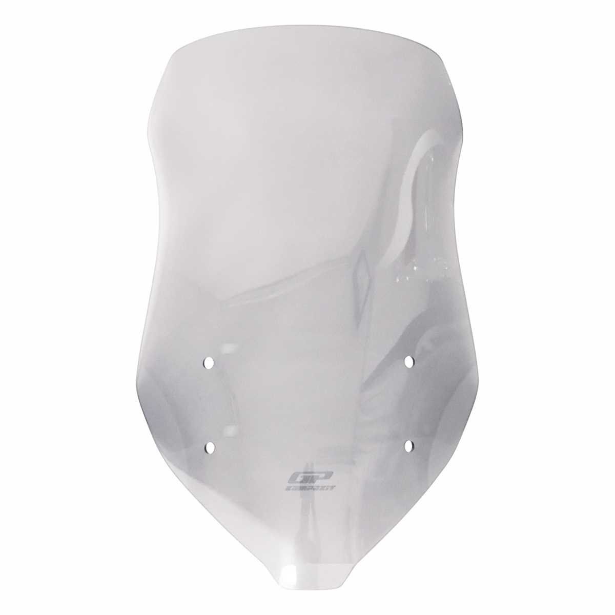 GP Kompozit Kymco DTX 250 / 360 2021-2024 Uyumlu Ön Tur Camı Şeffaf 60 cm