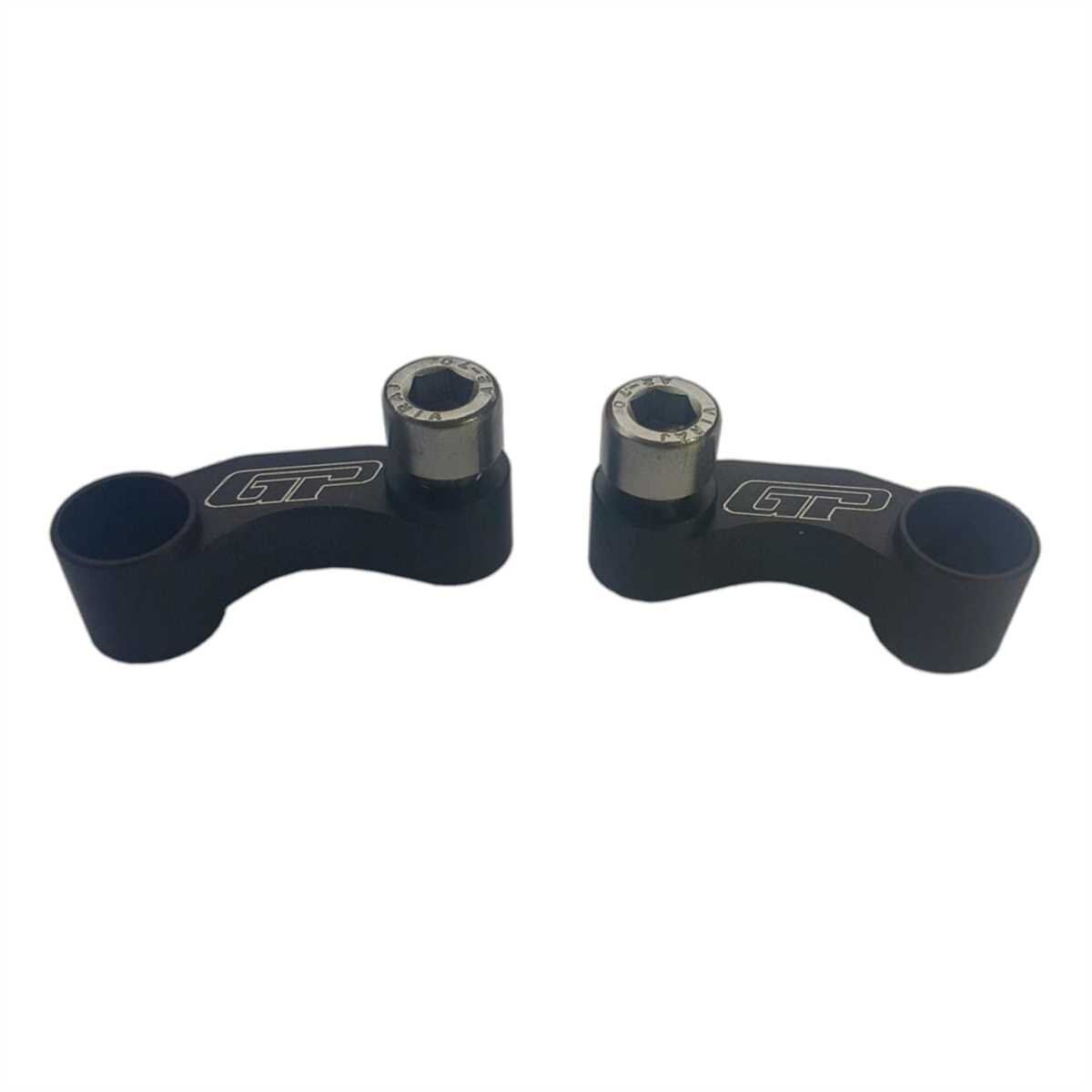 GP Kompozit Yamaha NMAX 125 / 155 2015-2025 Uyumlu Ayna Genişletme Siyah