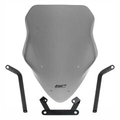 GP Kompozit Bajaj Pulsar NS 200 2011-2024 Uyumlu Uzun Tur Camı Füme 59 cm